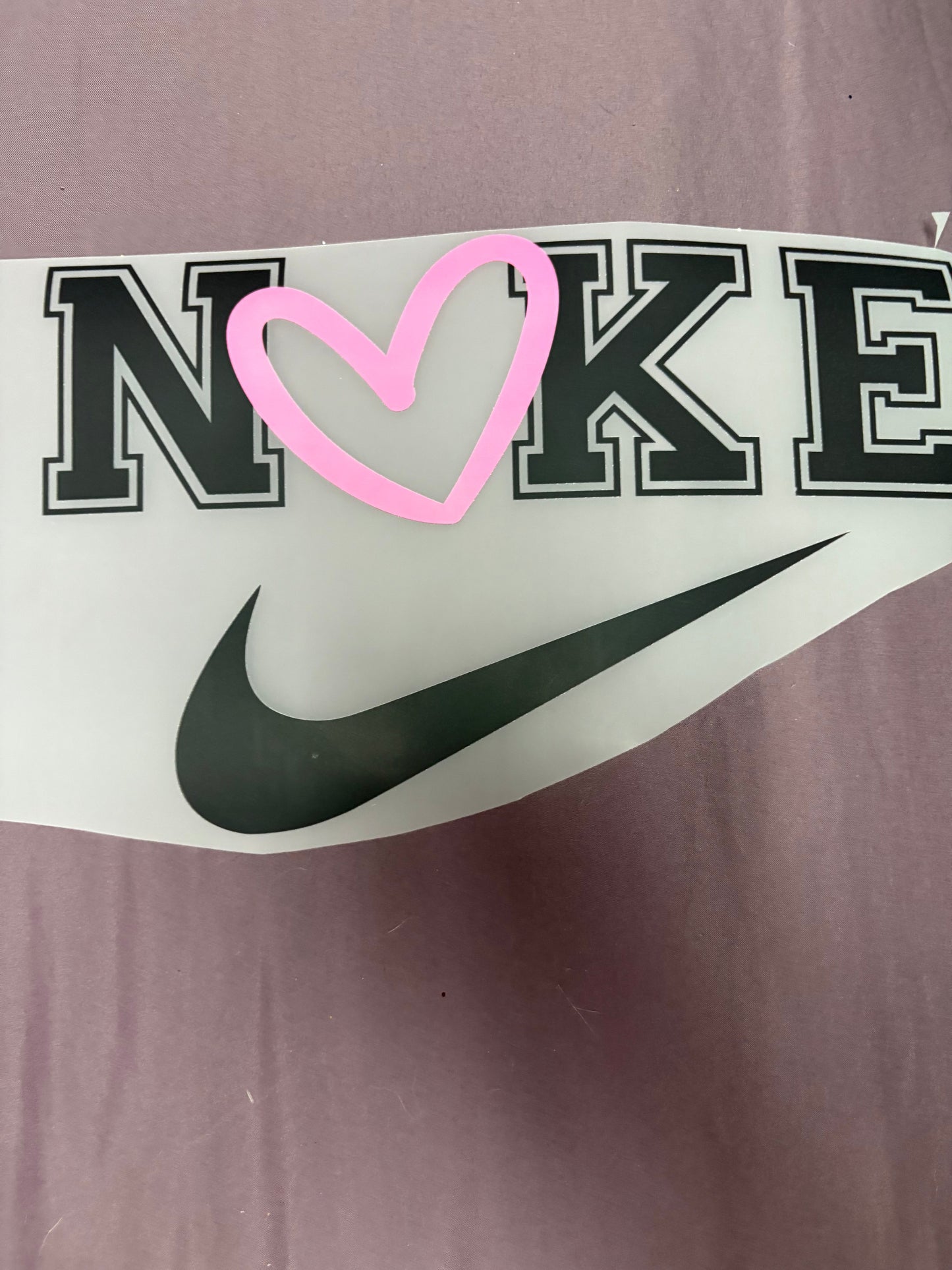 Heat press Nike Gucci LV etc