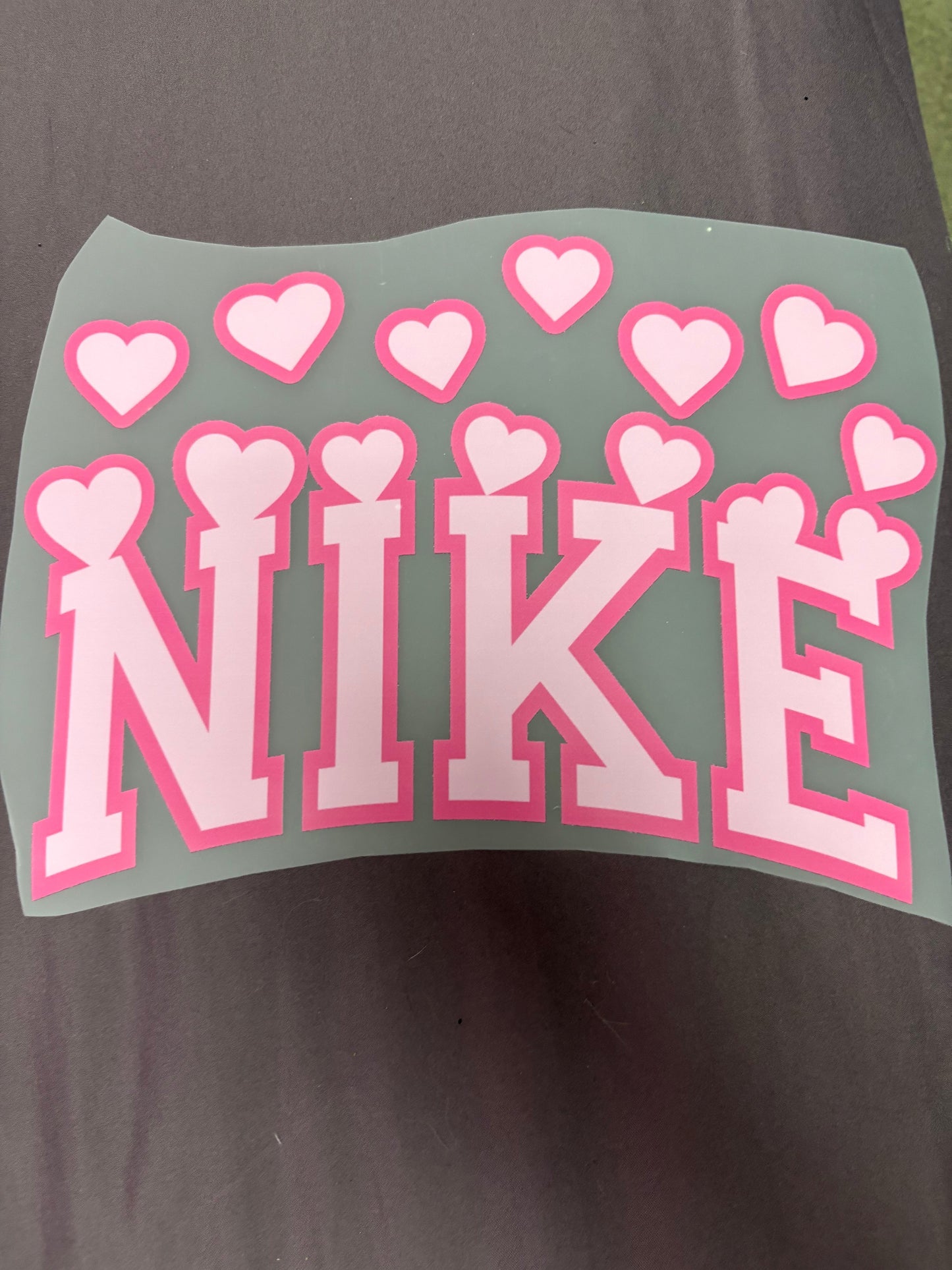 Heat press Nike Gucci LV etc