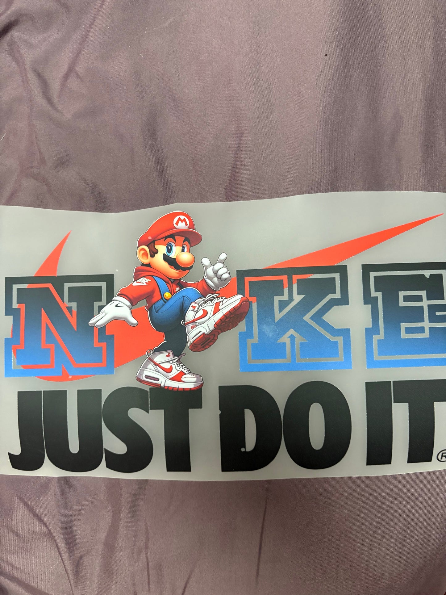 Heat press Nike Gucci LV etc