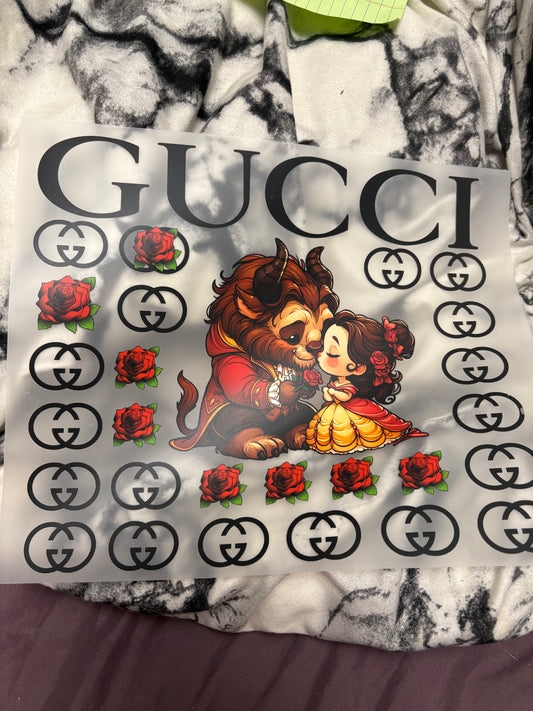 Heat press Nike Gucci LV etc
