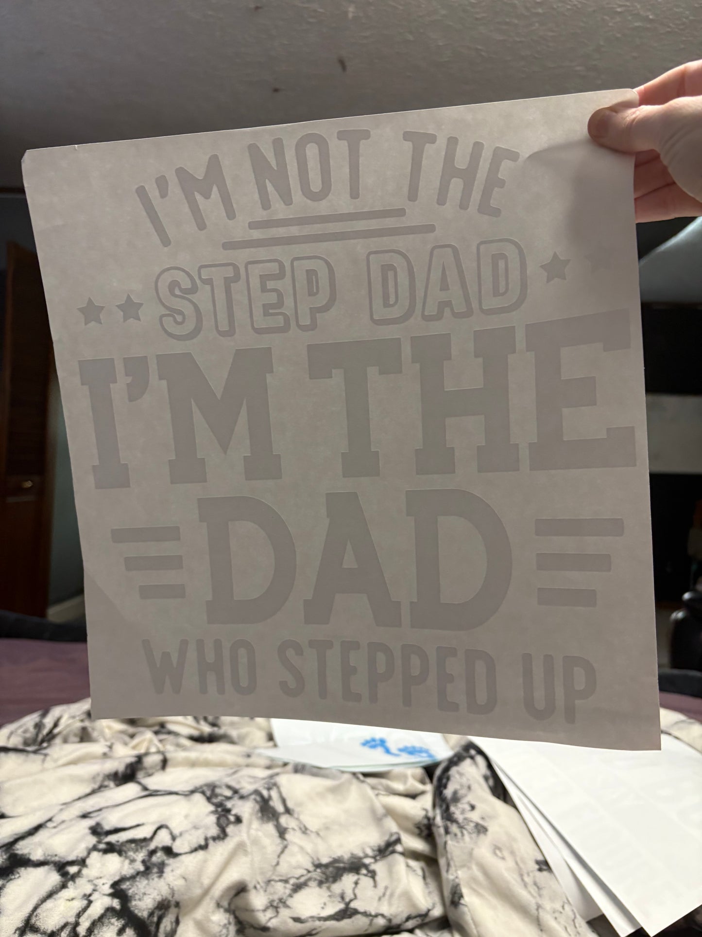 Heat press Adult Male