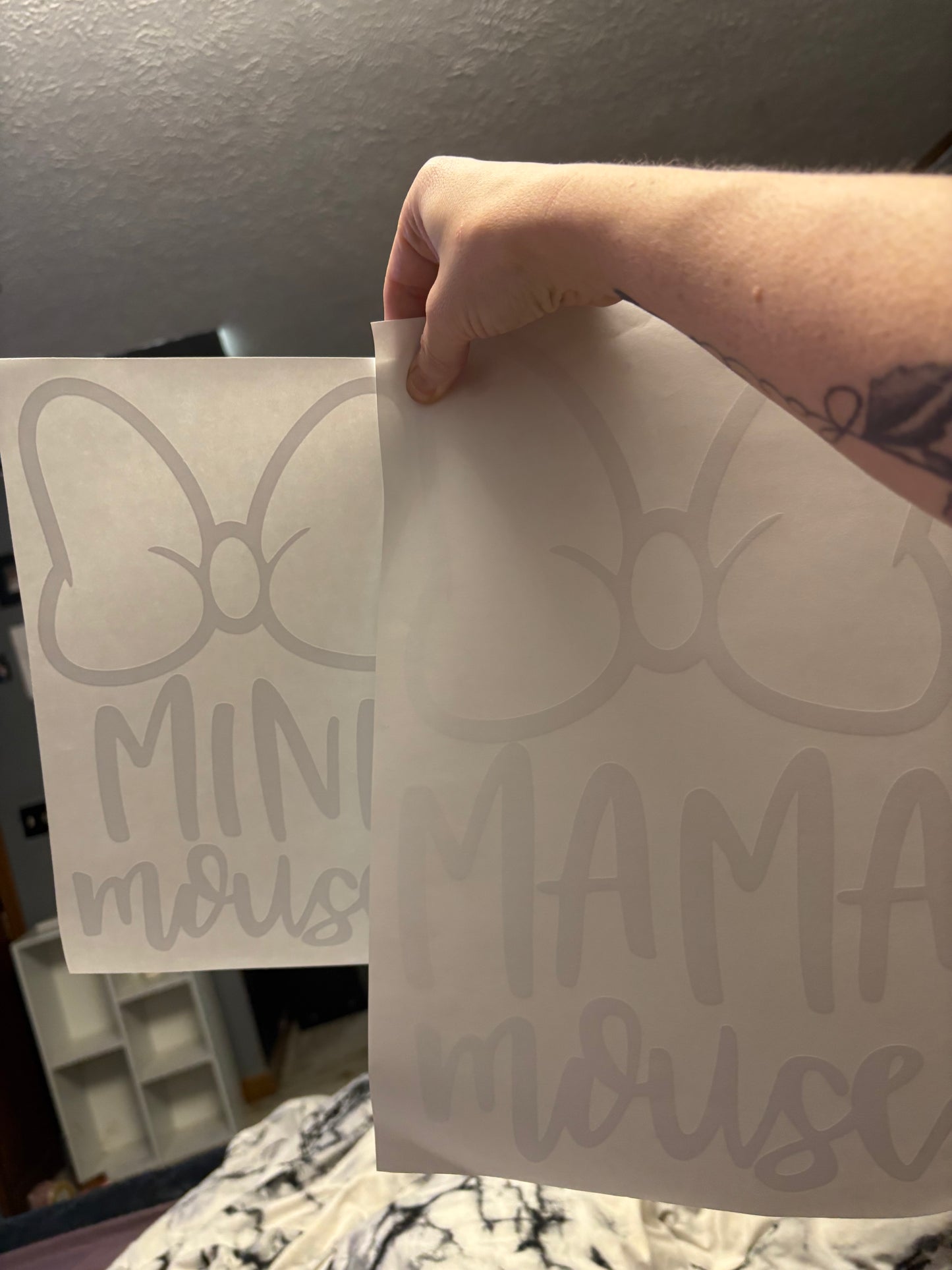 Heat press Mom and child combo