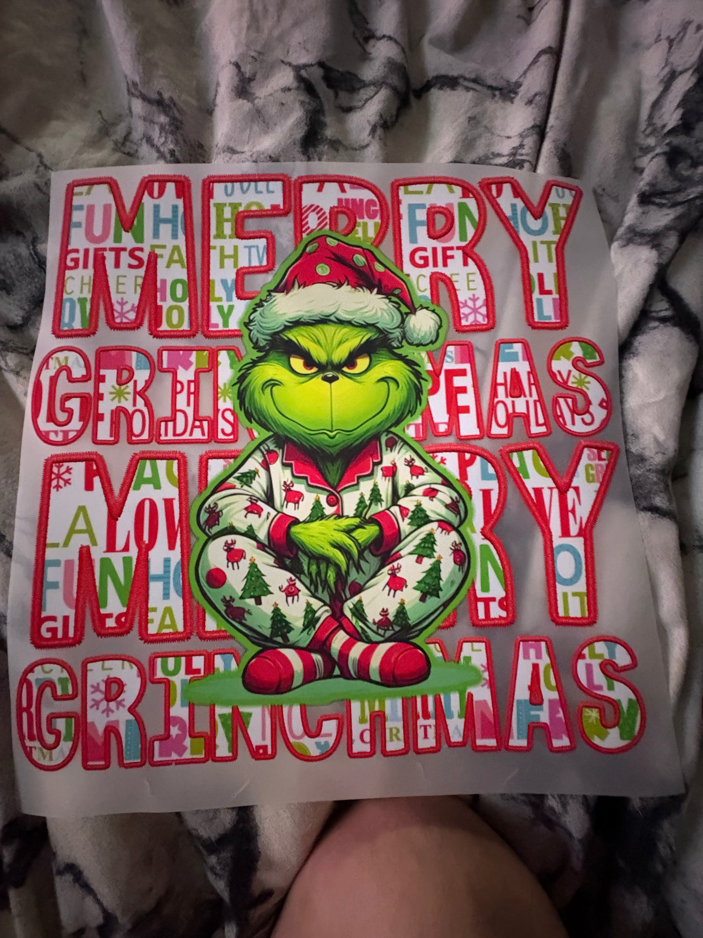 Heat press Christmas Adult