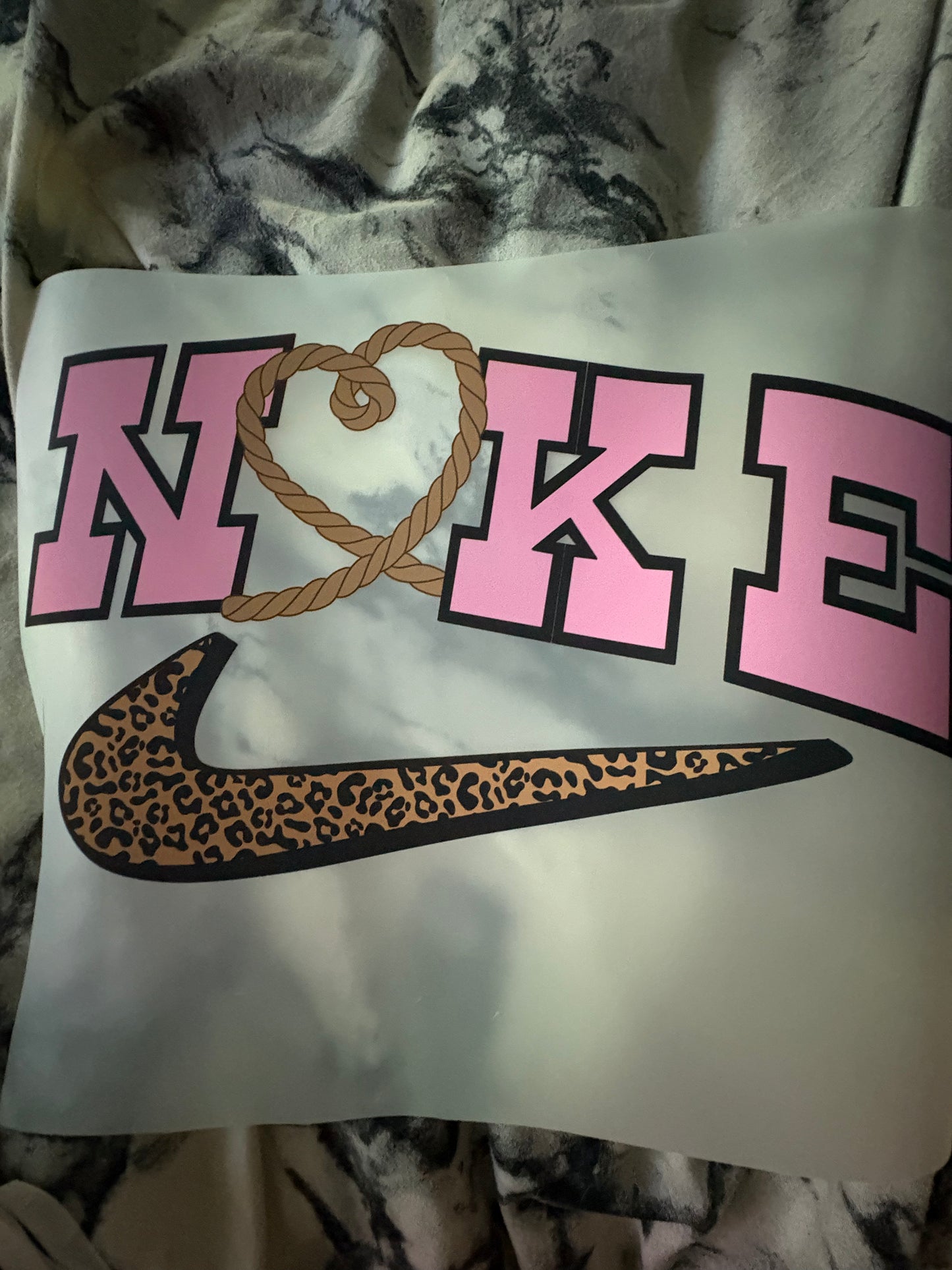 Heat press Nike Gucci LV etc