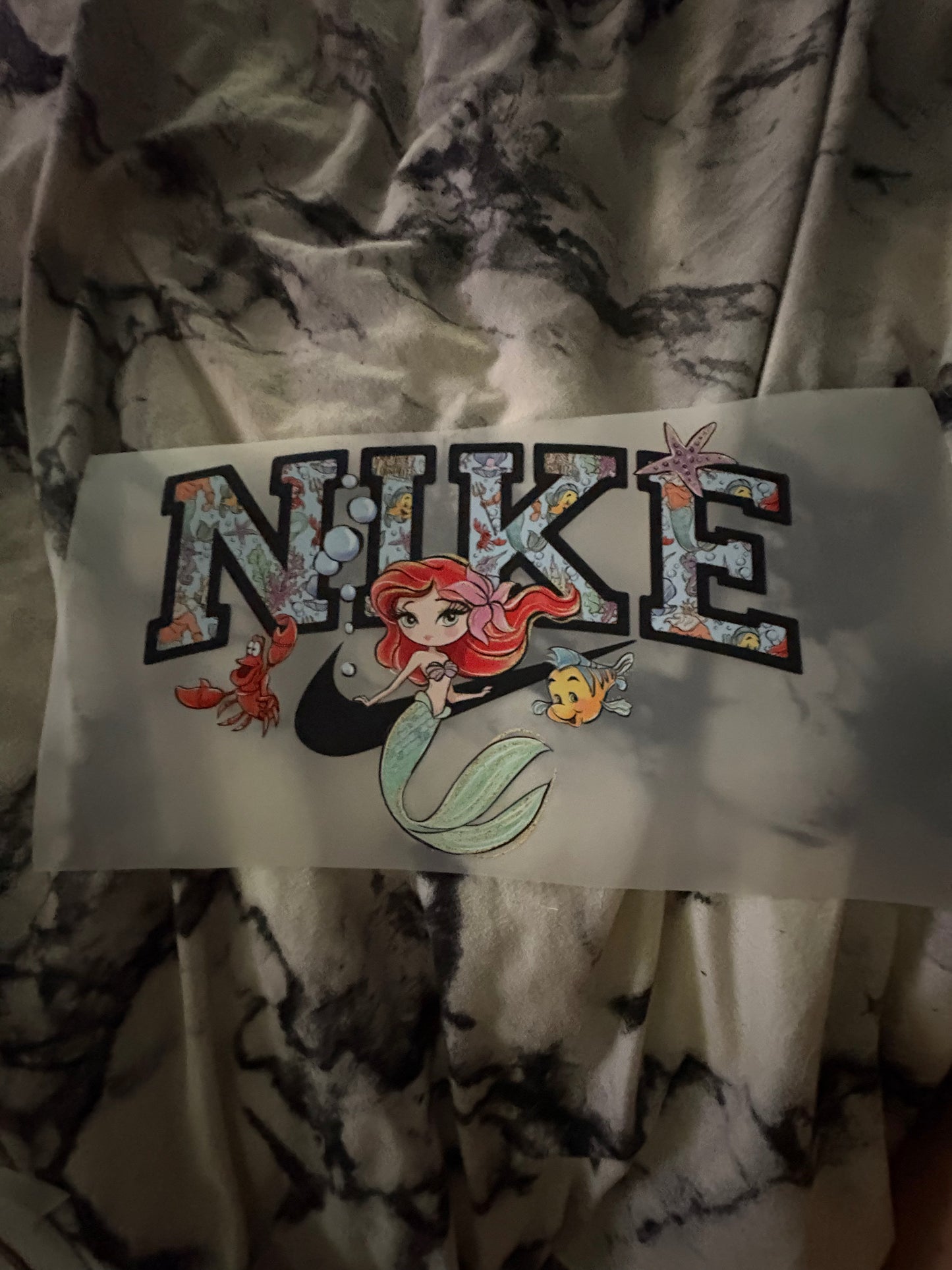 Heat press Nike Gucci LV etc