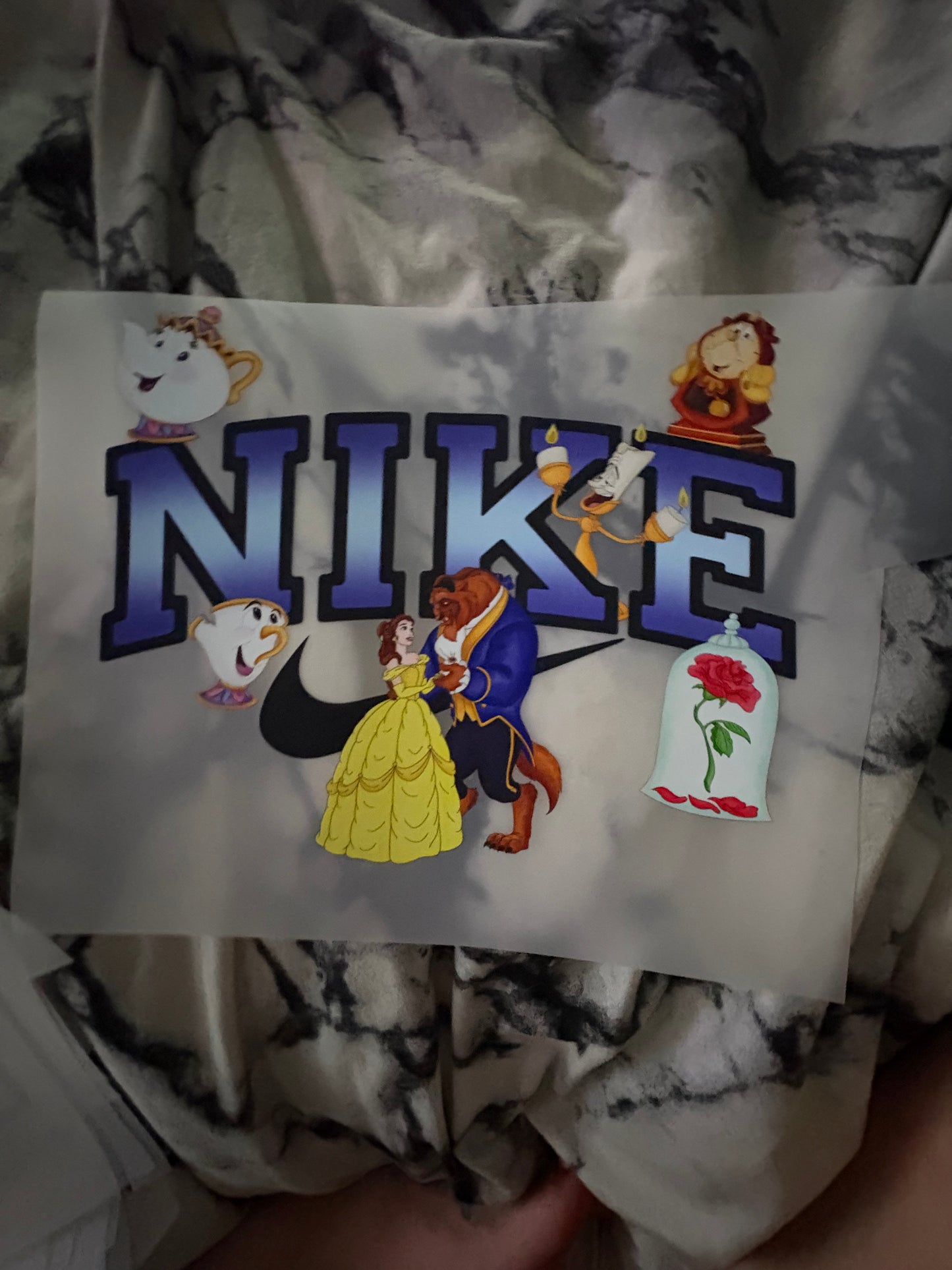 Heat press Nike Gucci LV etc