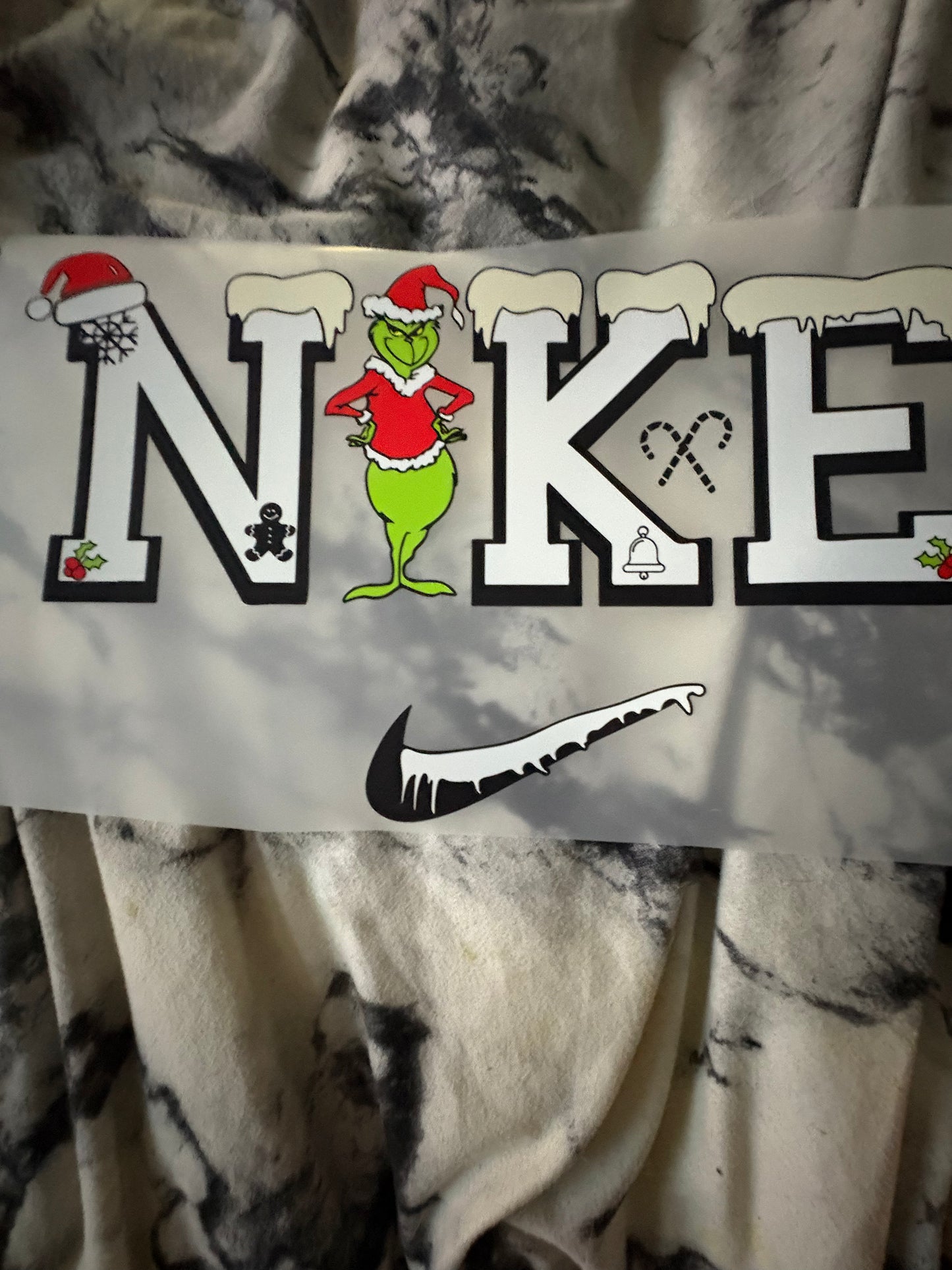 Heat press Nike Gucci LV etc