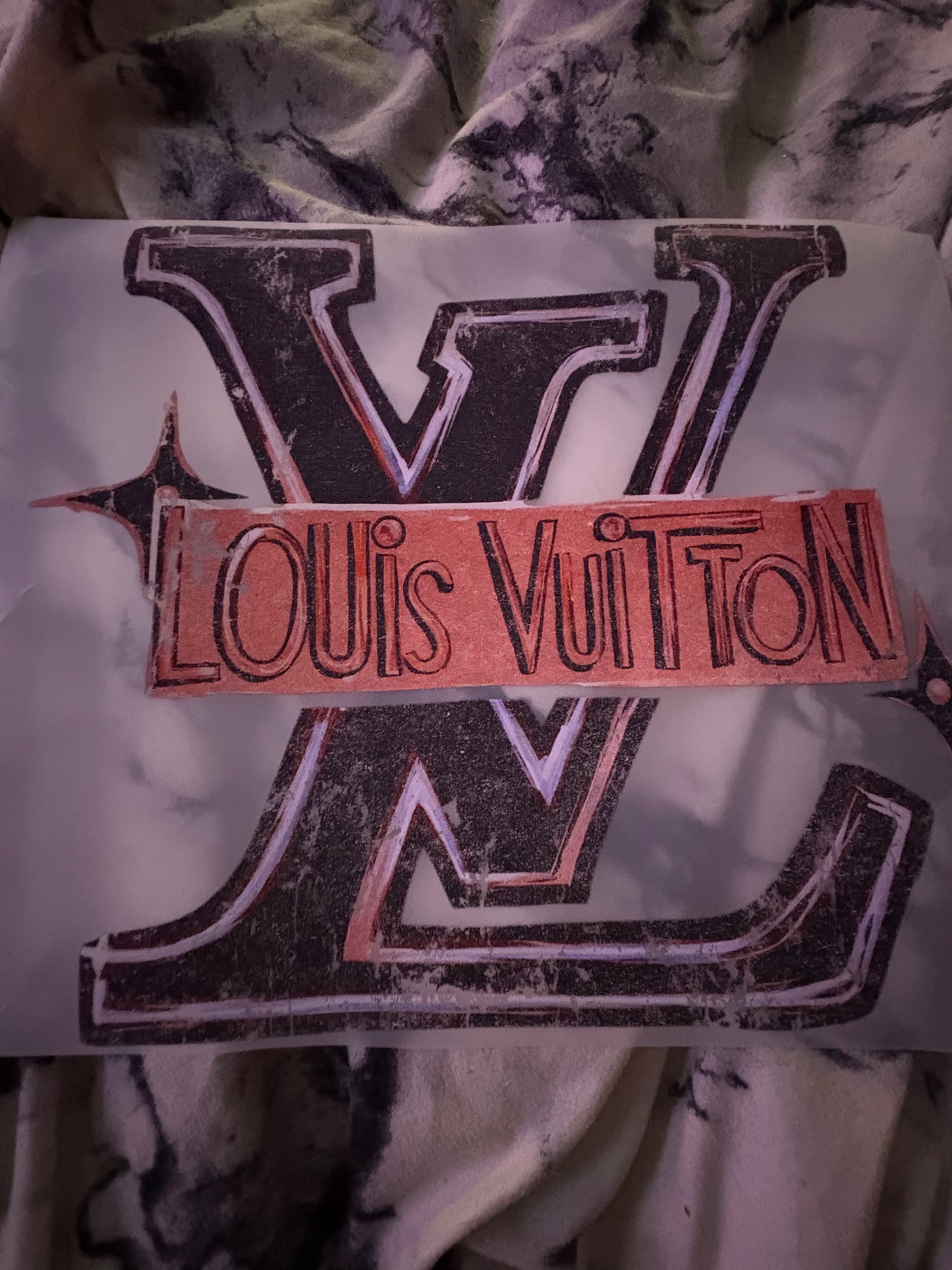 Heat press Nike Gucci LV etc