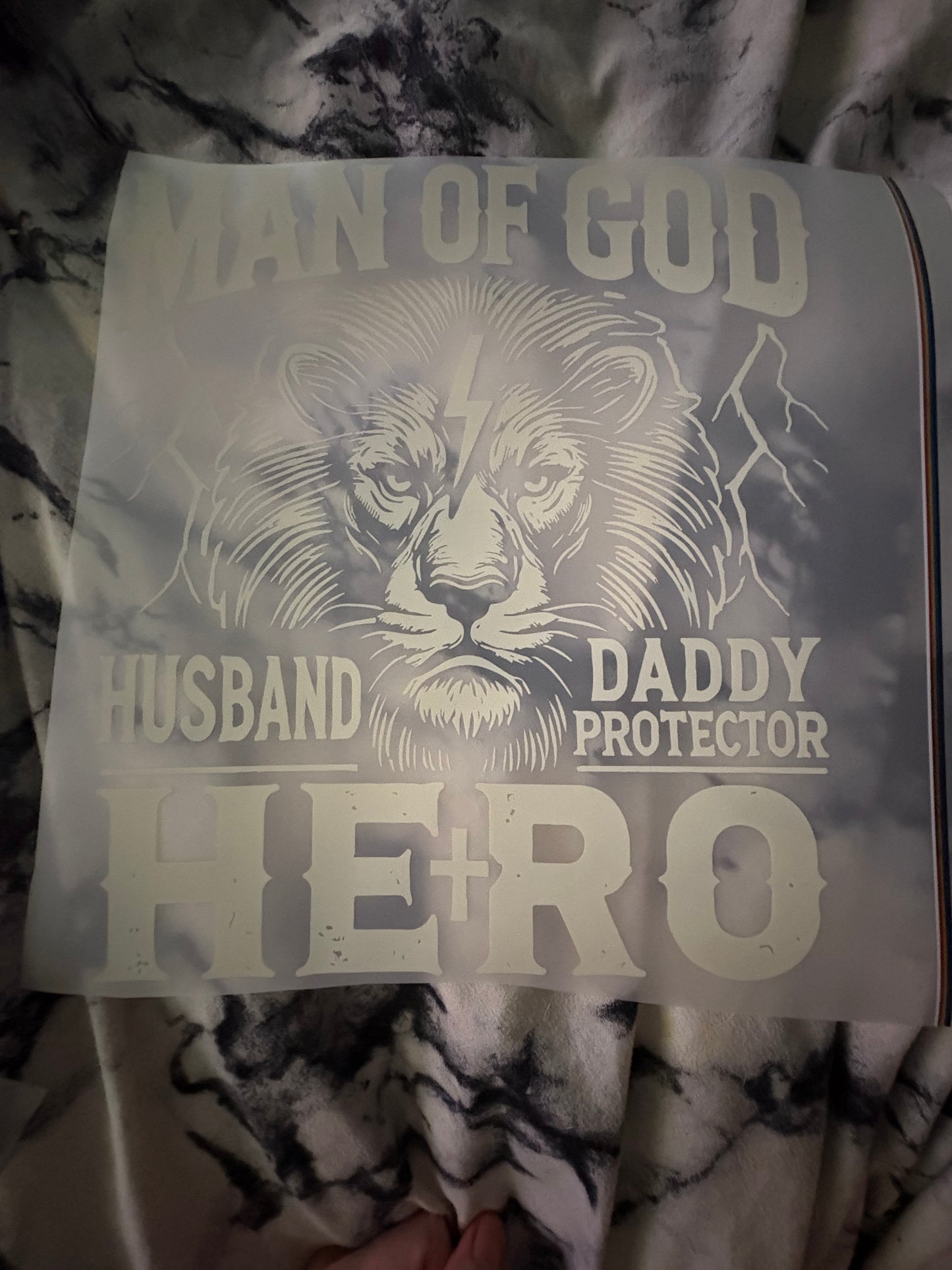 Heat Press Adult God