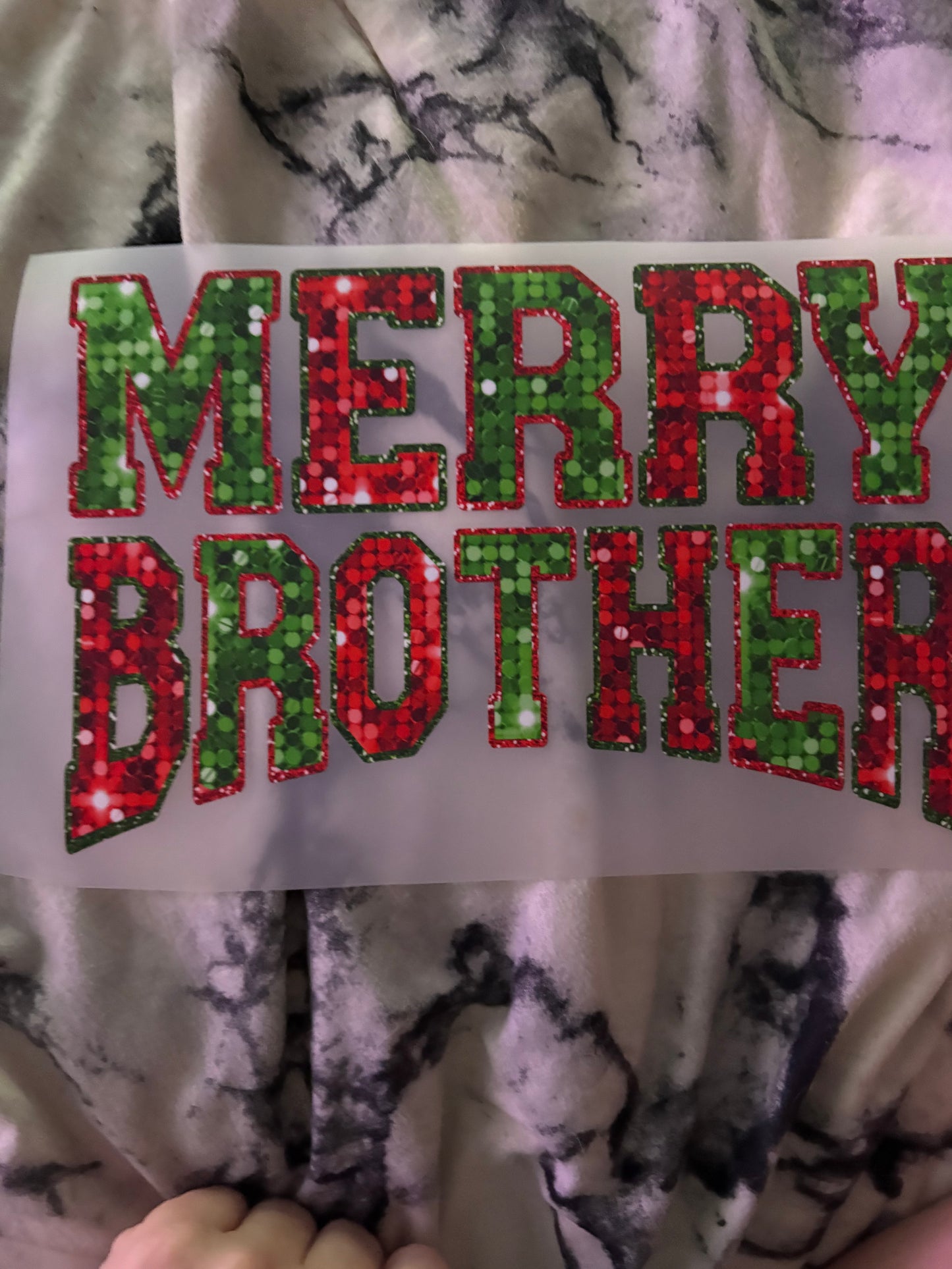 Heat press Christmas Adult