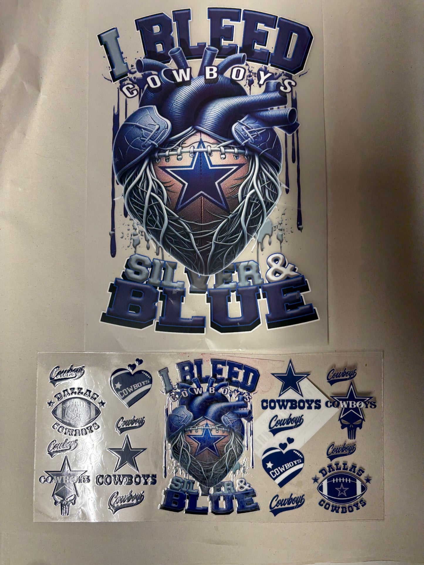 Heat press football