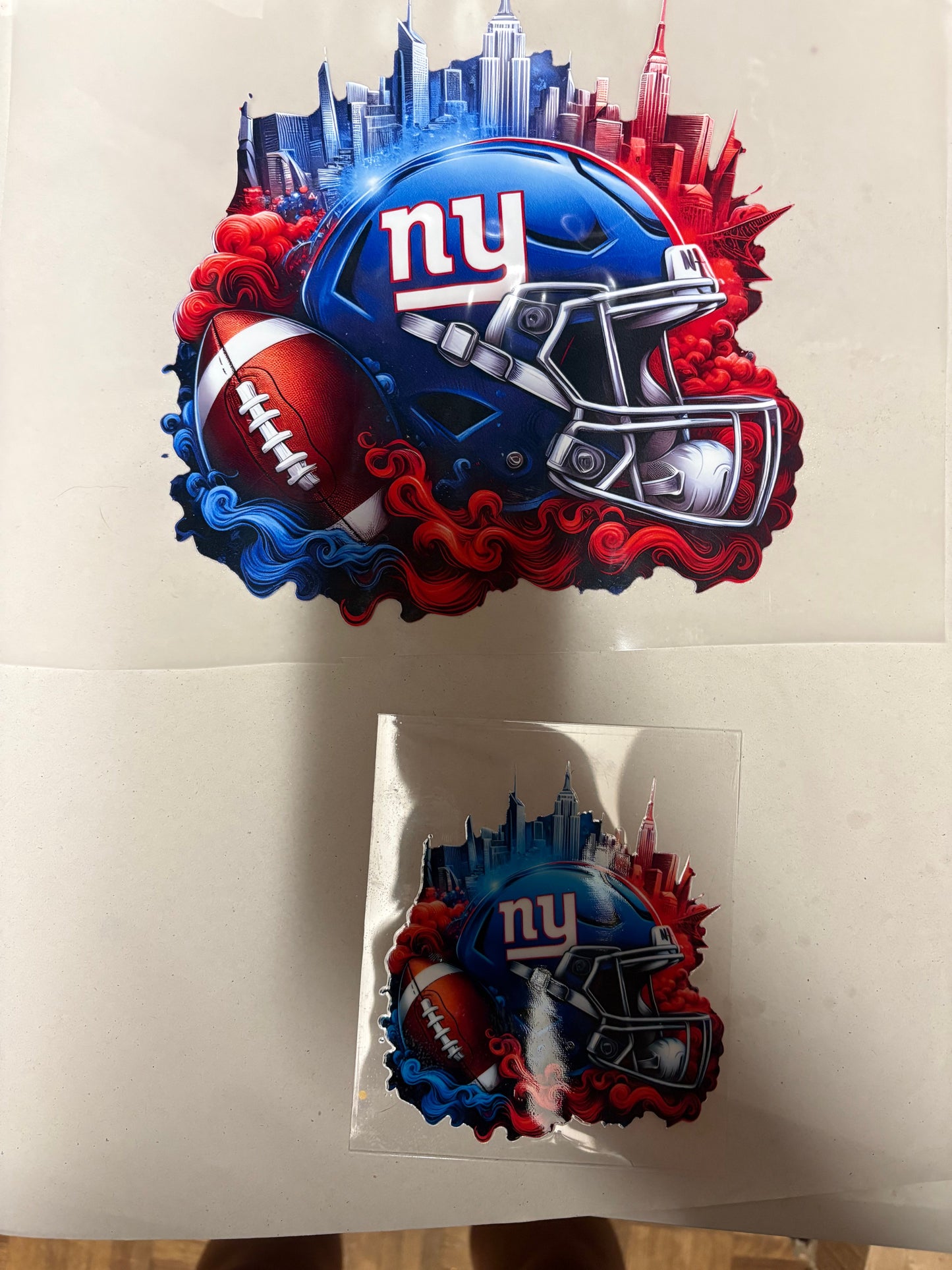 Heat press football