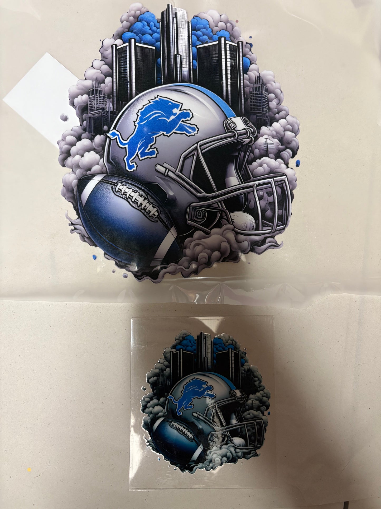 Heat press football