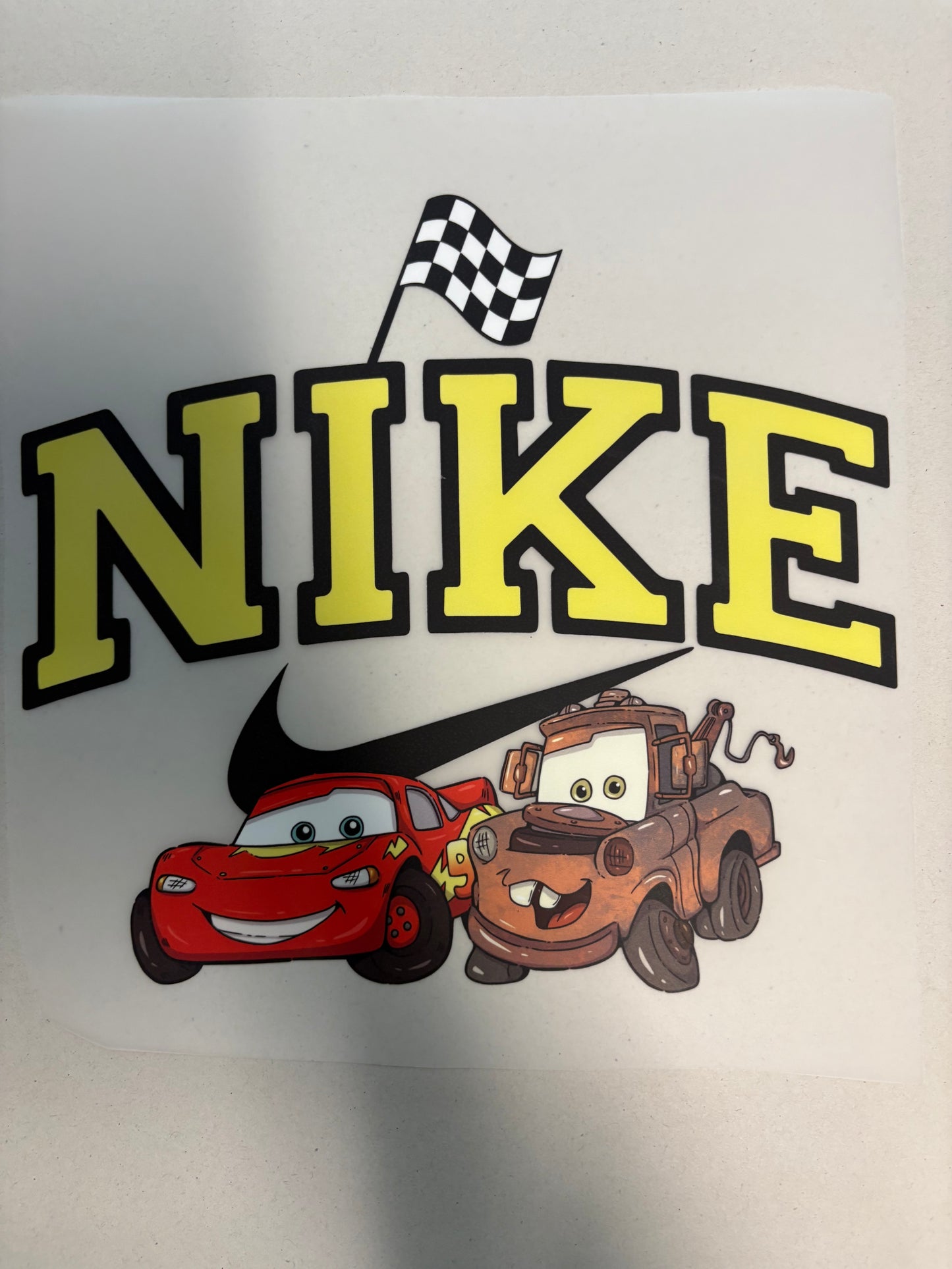 Heat press Nike Gucci LV etc