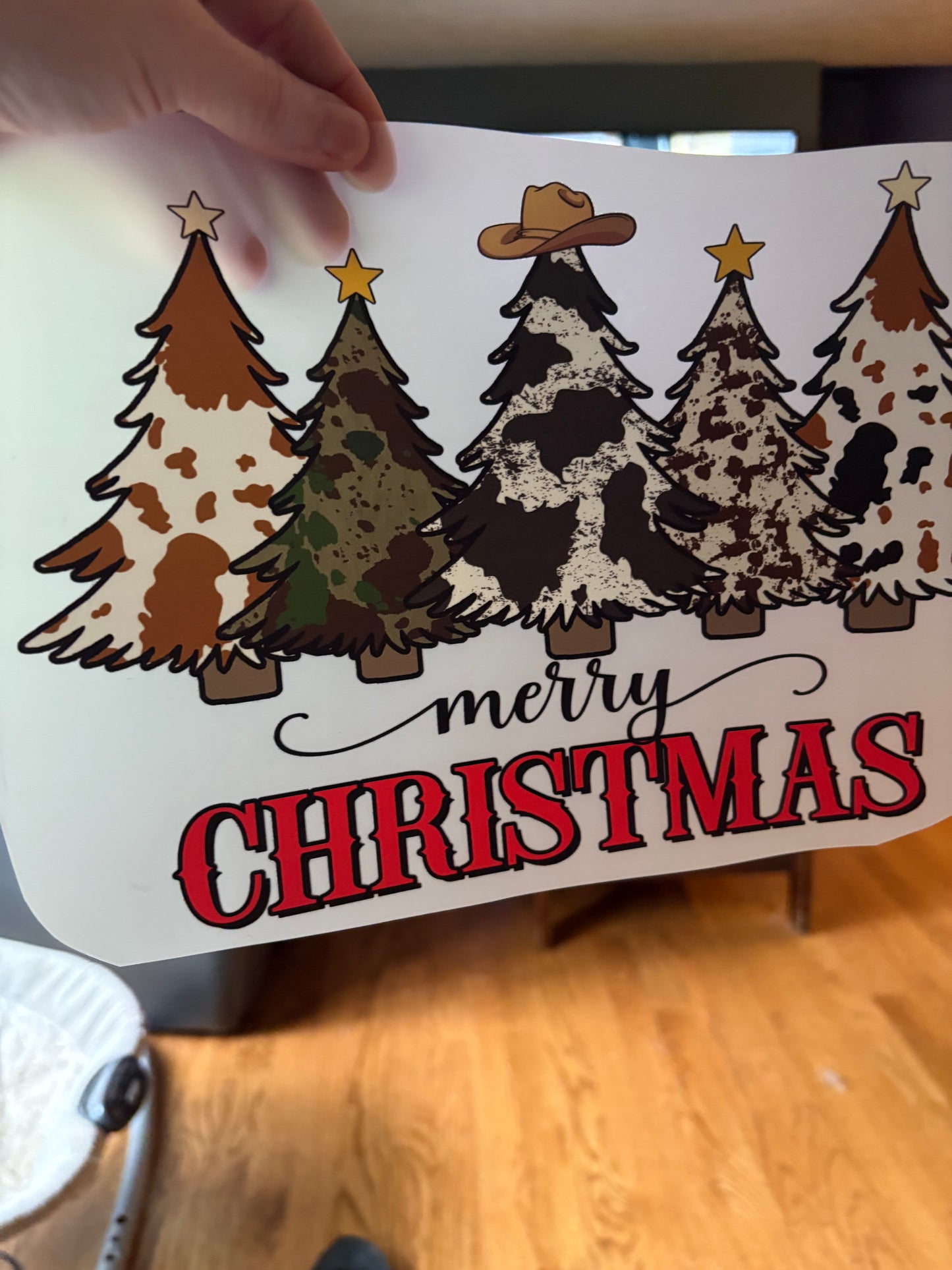 Heat press Christmas Adult