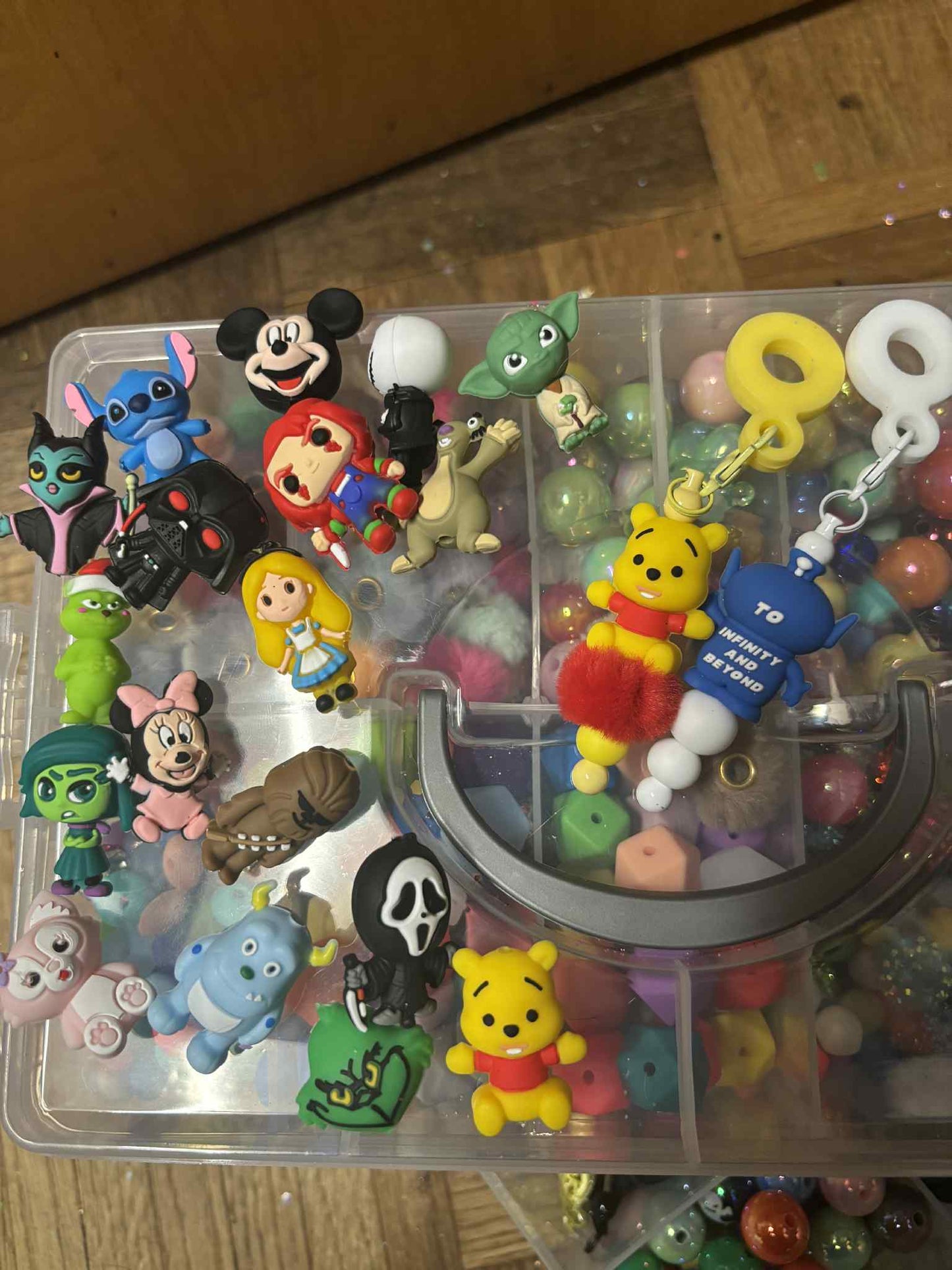 Straw charms