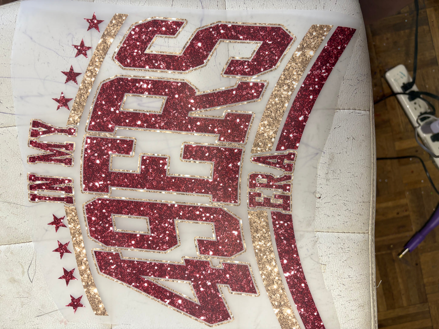 Heat press football