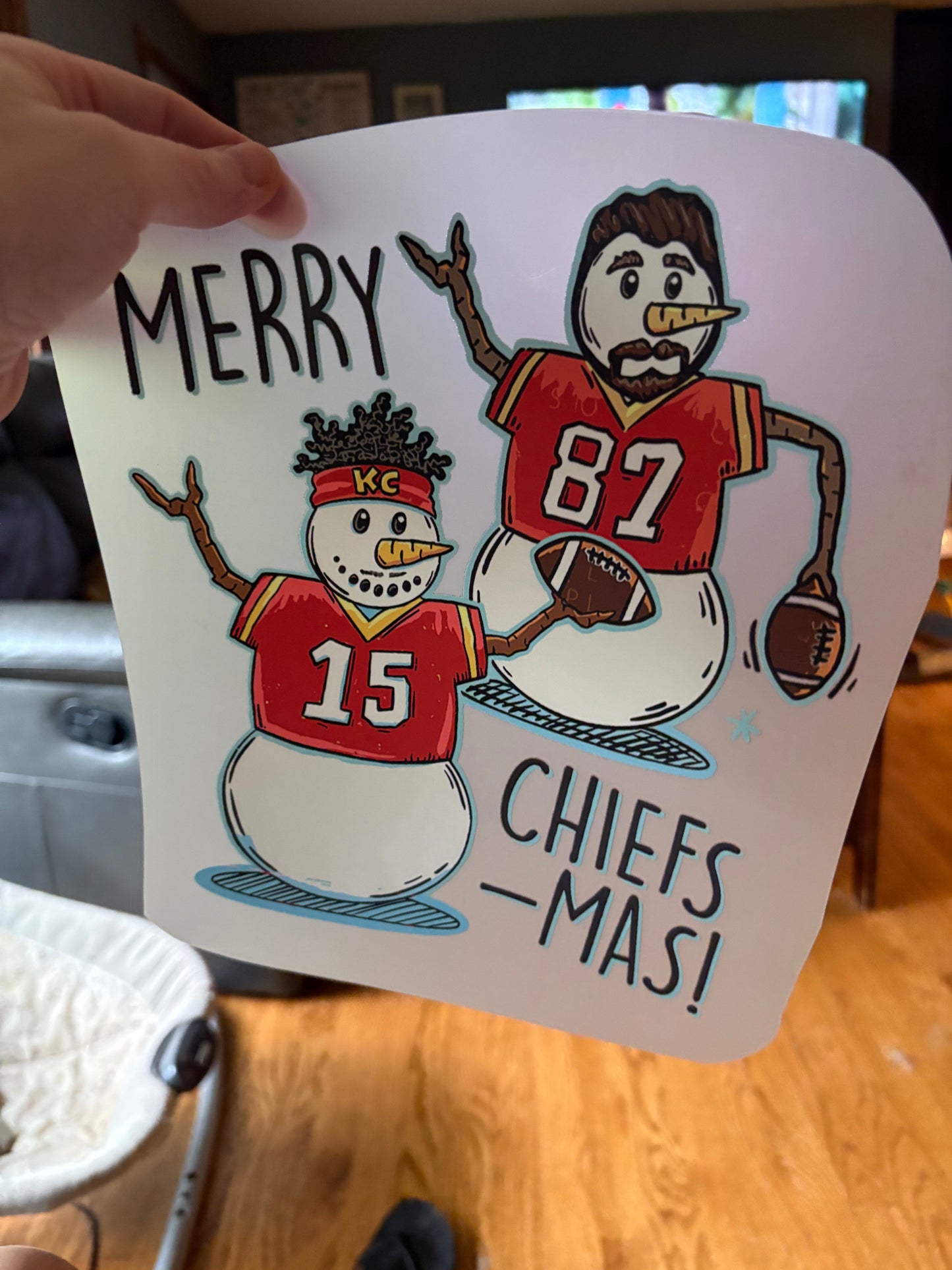Heat press football