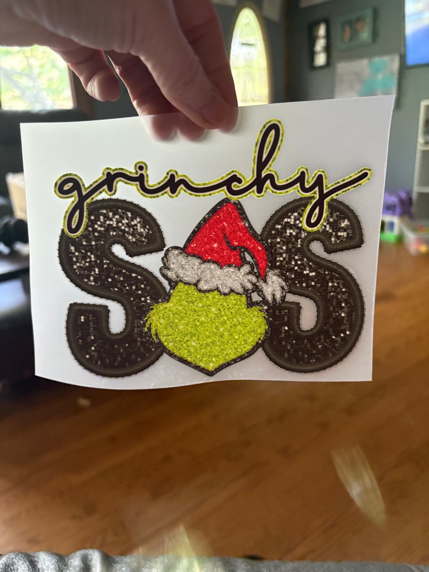 Heat press Christmas Adult