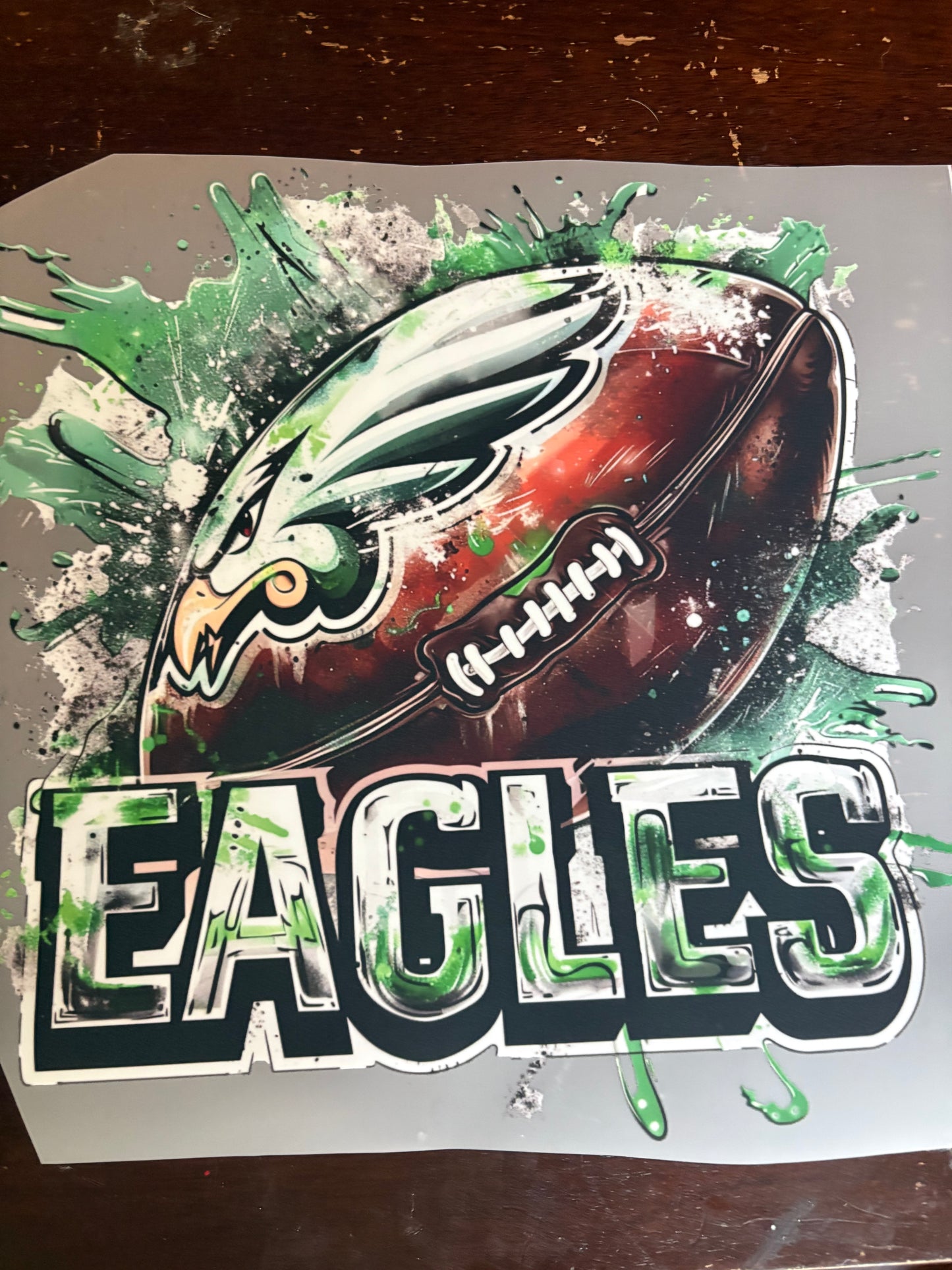 Heat press football