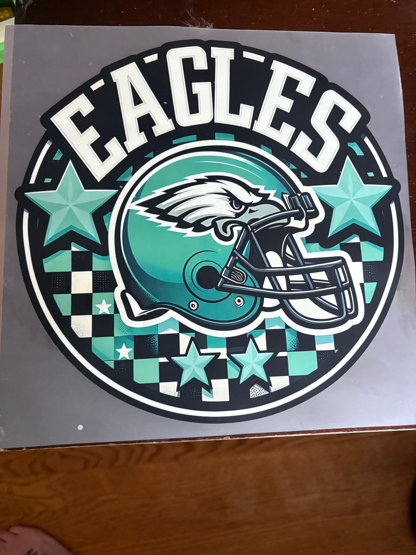 Heat press football