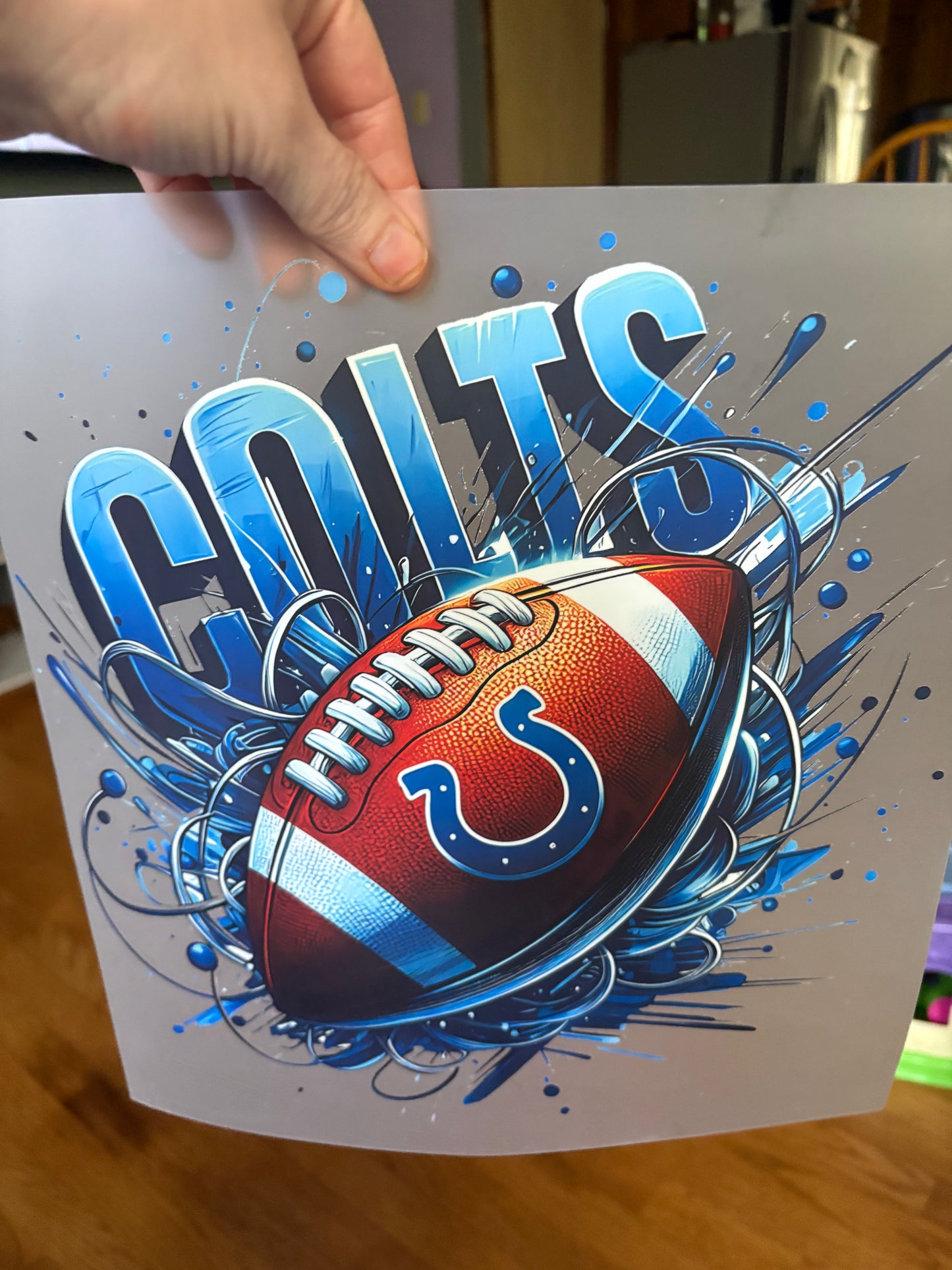 Heat press football