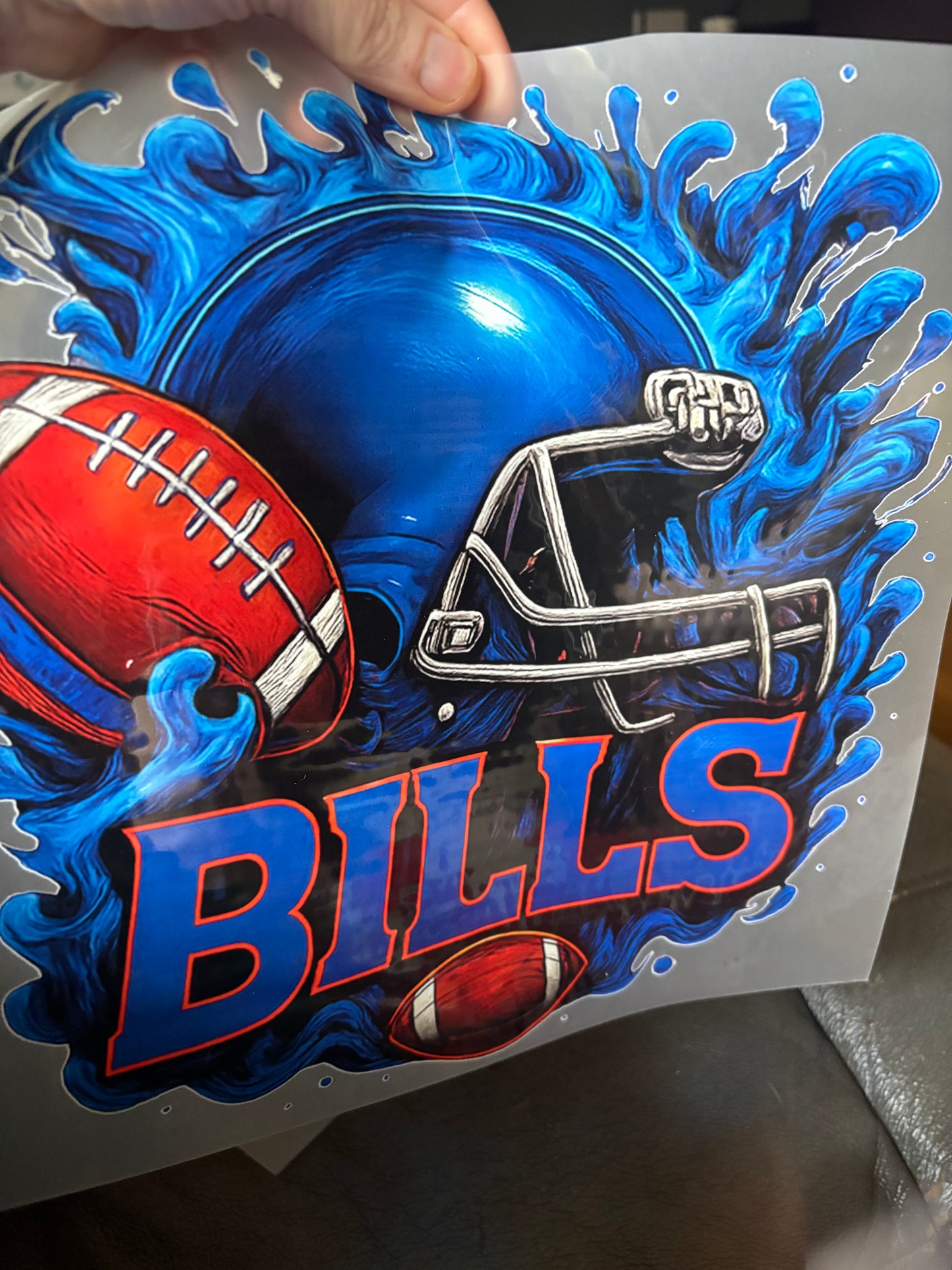 Heat press football