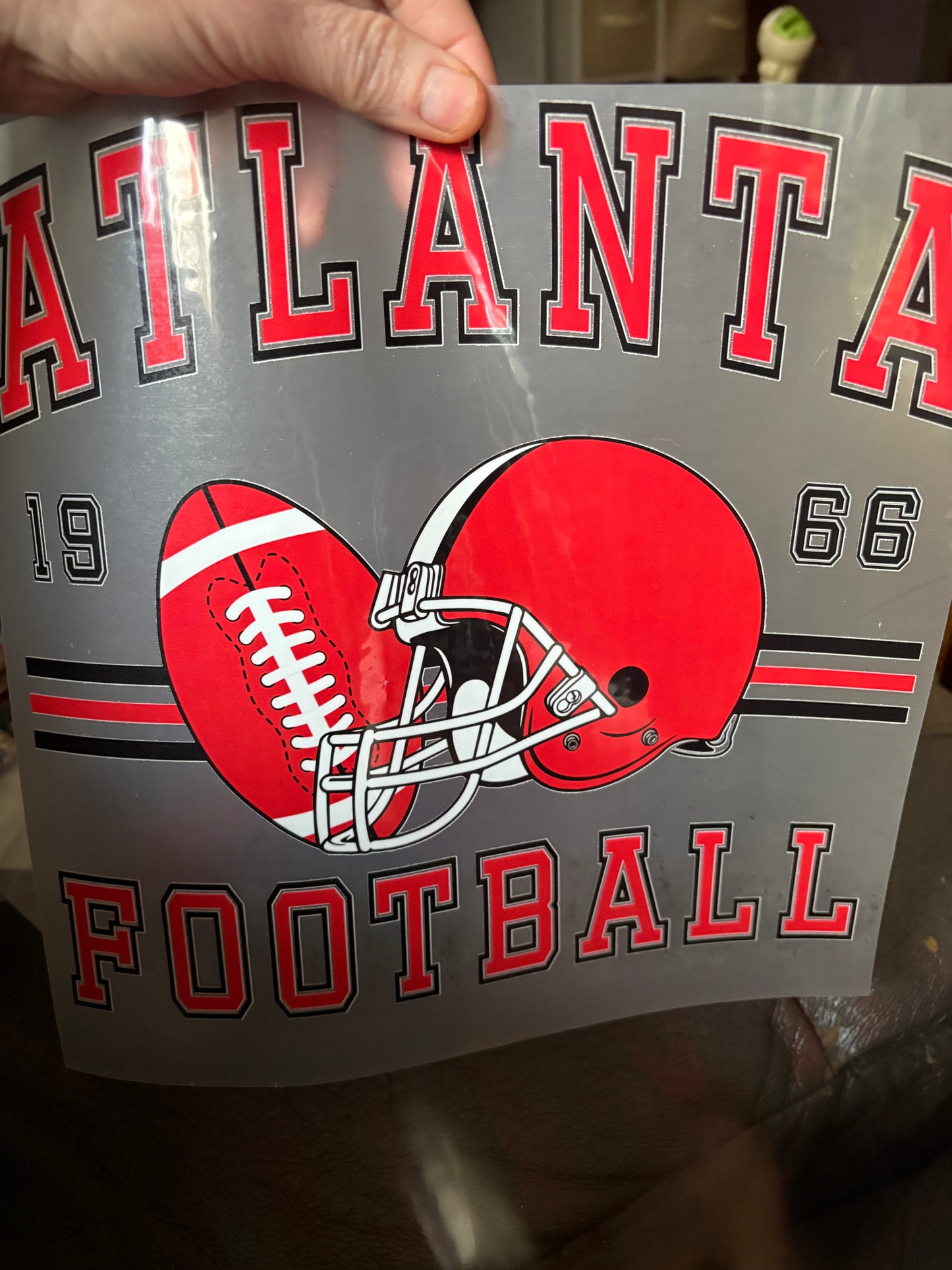 Heat press football