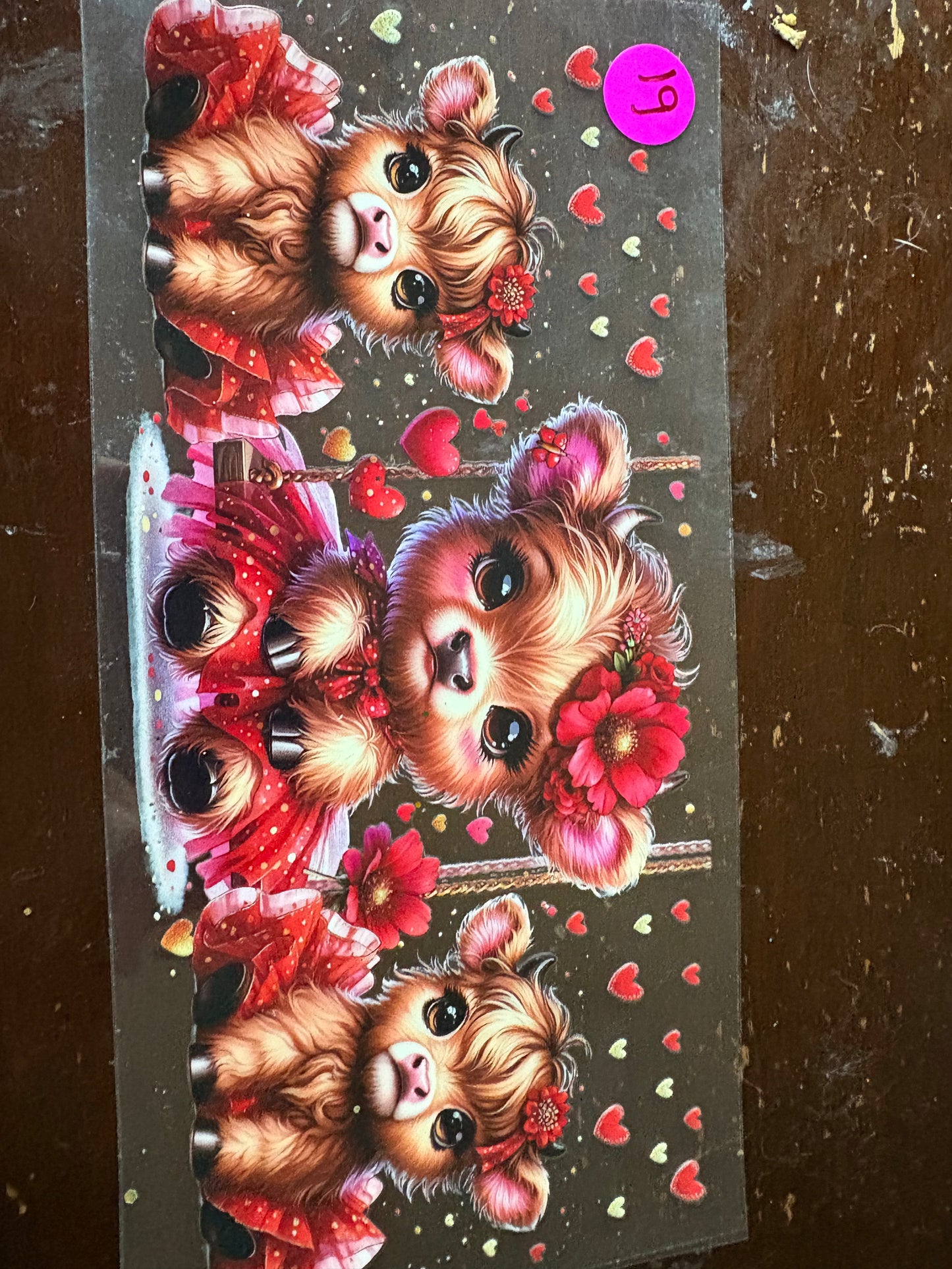 Cow cup wraps