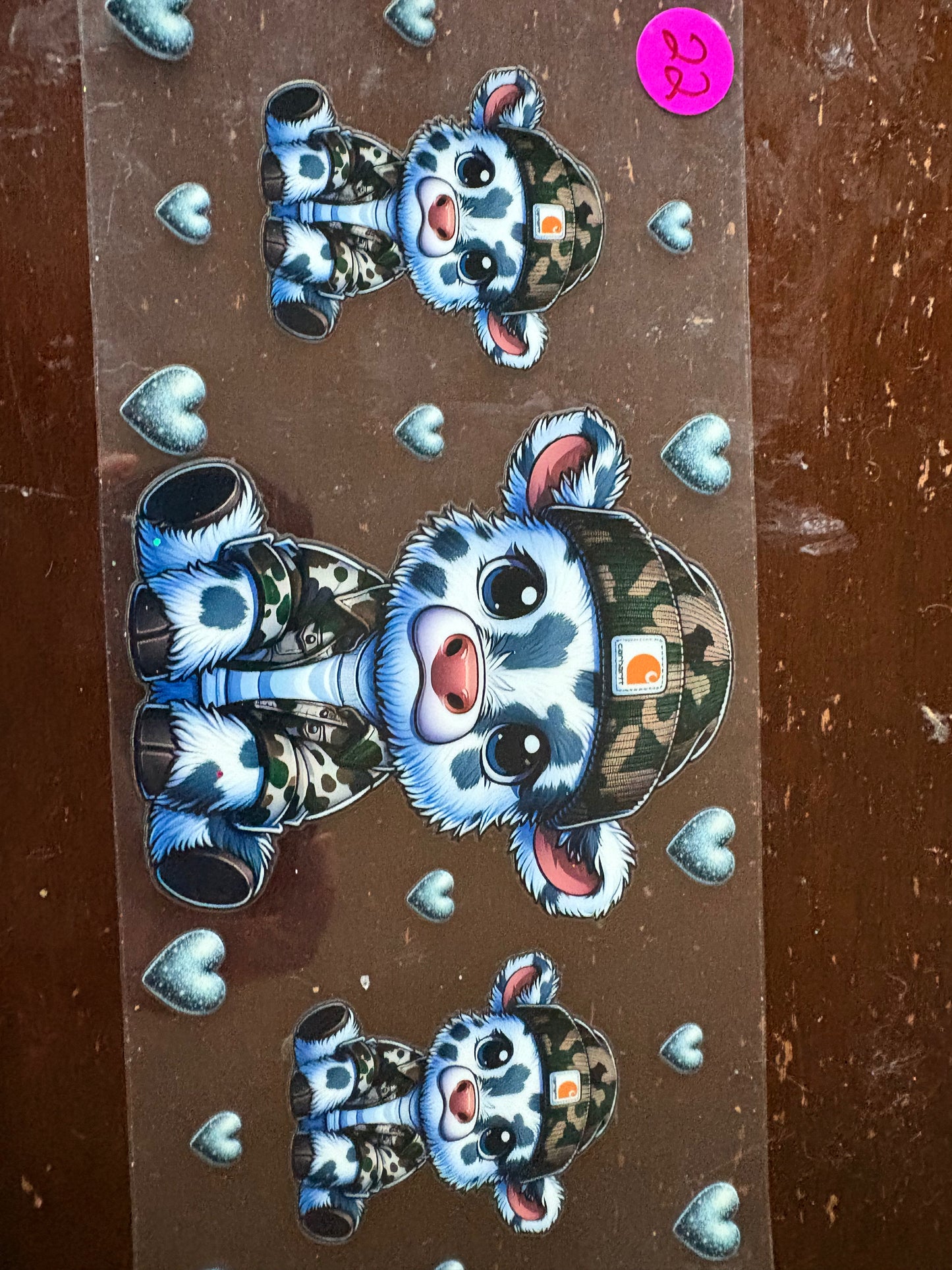 Cow cup wraps