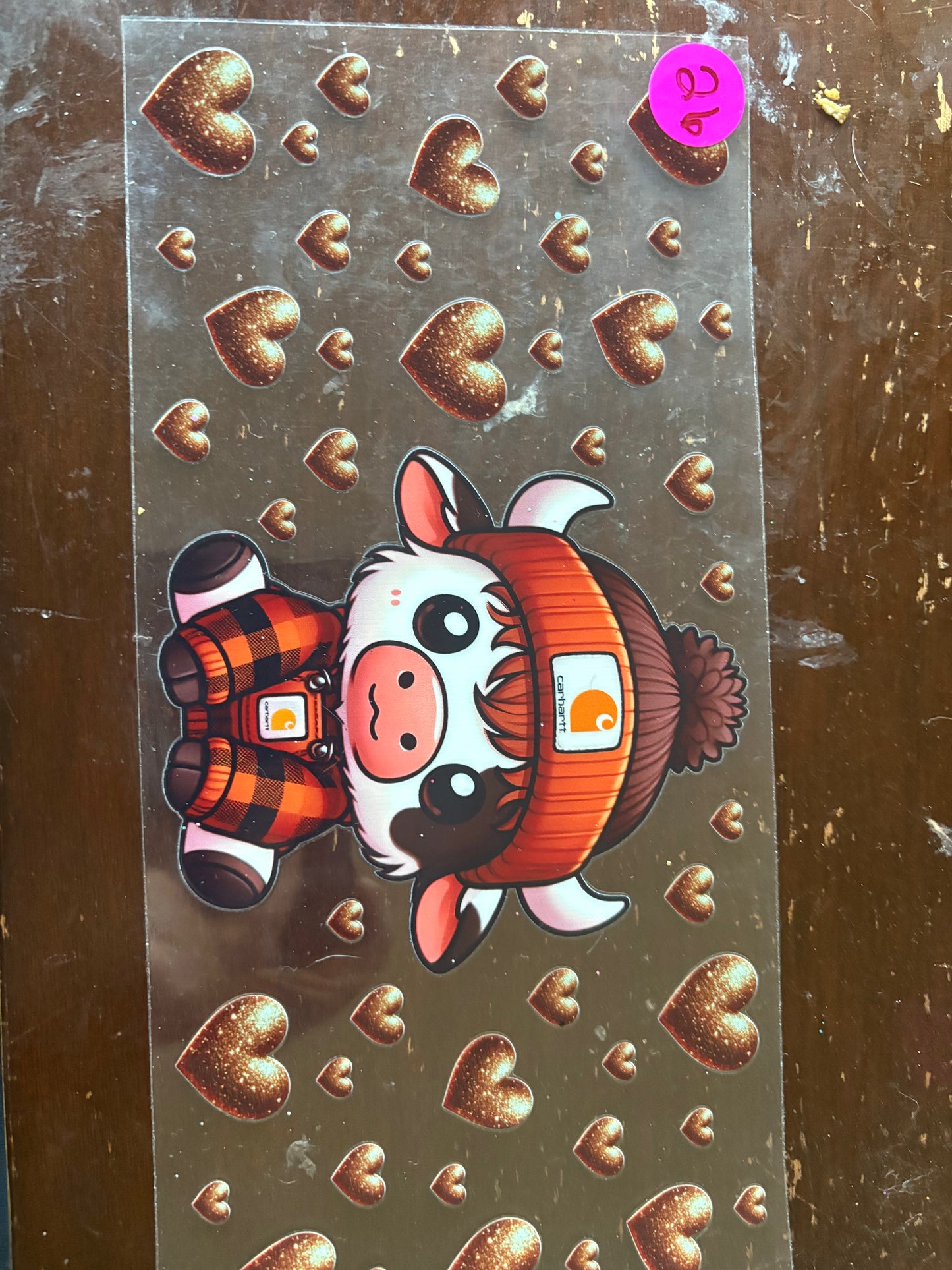 Cow cup wraps