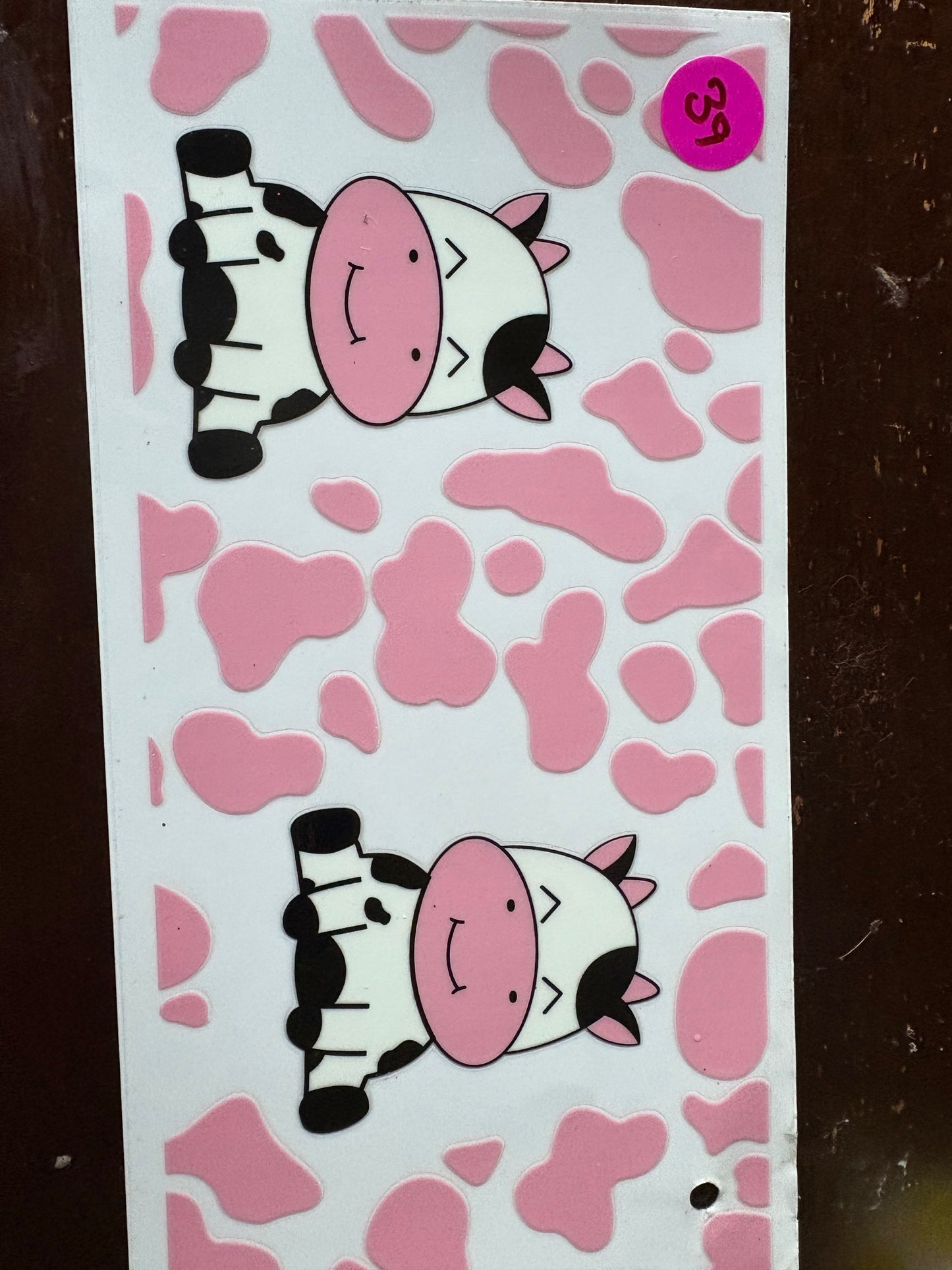 Cow cup wraps