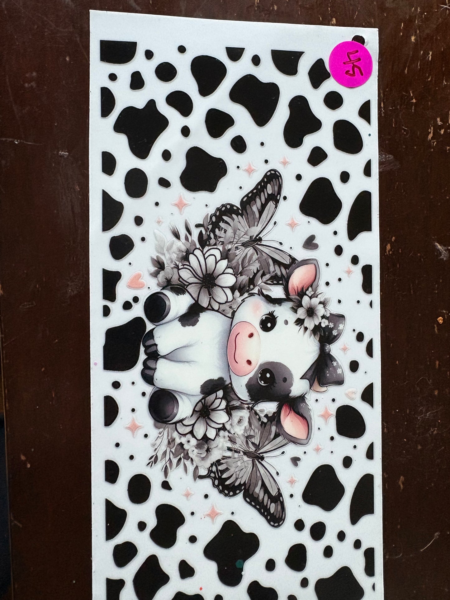 Cow cup wraps